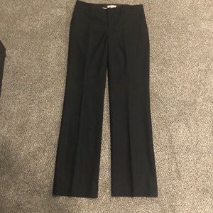 Banana Republic Martin Fit black slacks, dress pant, size 8 Long, 8L
